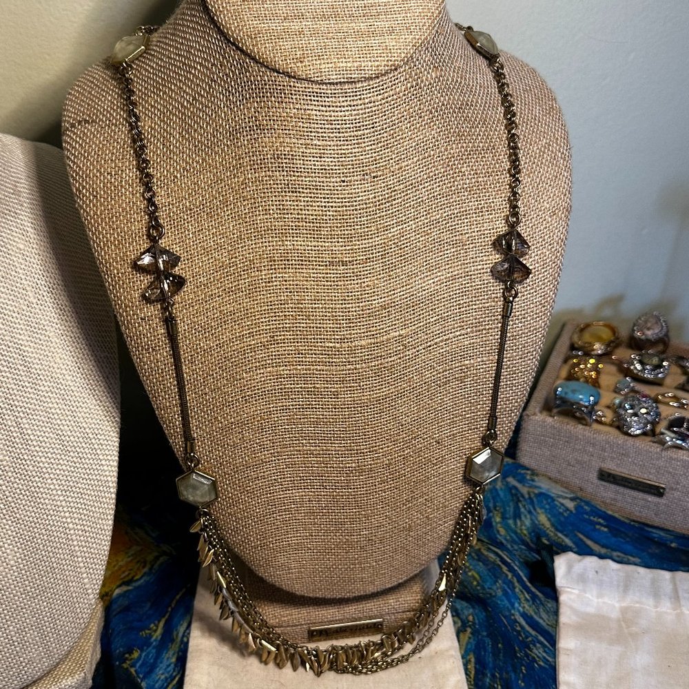 Chloe + Isabel Mother-of-Pearl Casablanca Long Necklace